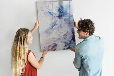 Magnettafel zum Beschreiben im Design Malerische Abstraktion