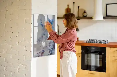 Magnettafel zum Beschreiben im Design Malerische Abstraktion