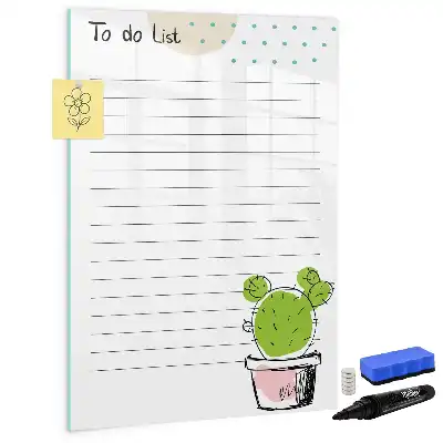 Magnettafel für To-Do-Listen zum Schreiben