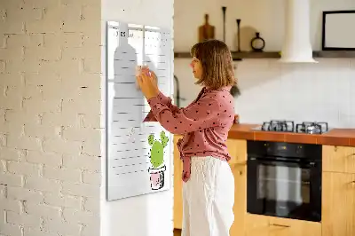 Magnettafel für To-Do-Listen zum Schreiben
