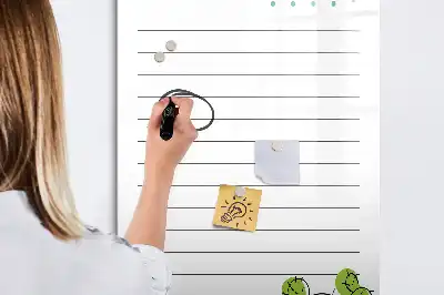 Magnettafel für To-Do-Listen zum Schreiben