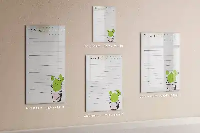 Magnettafel für To-Do-Listen zum Schreiben