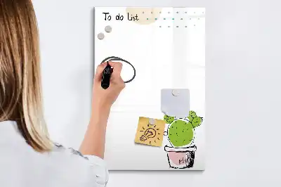 Magnettafel für To-Do-Listen zum Schreiben