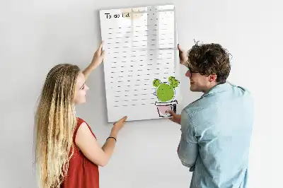Magnettafel für To-Do-Listen zum Schreiben