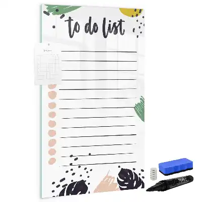 To-Do-Liste beschreibbare Magnettafel