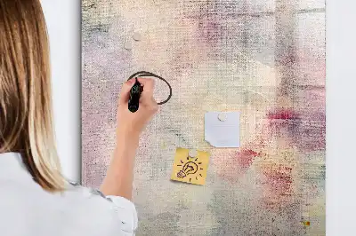 Magnettafel beschreibbar im Design Farbflecken