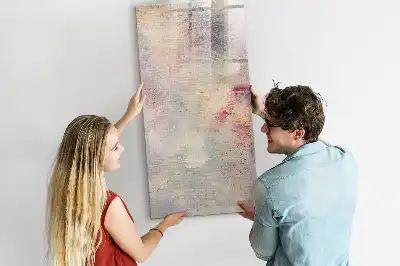 Magnettafel beschreibbar im Design Farbflecken