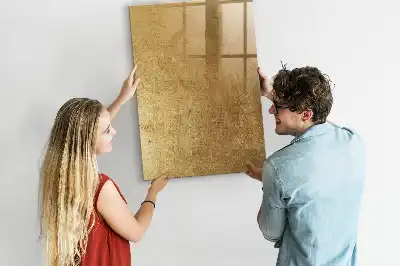 Magnettafel beschreibbar aus dekorativem Stoff