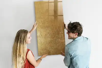 Magnettafel beschreibbar aus dekorativem Stoff
