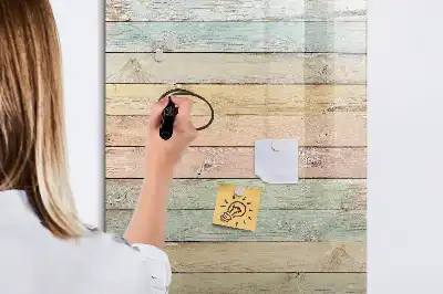 Magnettafel zum Beschreiben in Pastellfarben