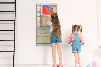 Magnettafel zum Beschreiben in Pastellfarben