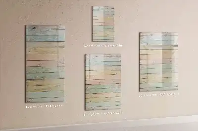 Magnettafel zum Beschreiben in Pastellfarben