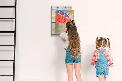 Magnettafel zum Beschreiben in Pastellfarben