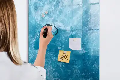 Magnettafel zum Schreiben mit Motiv Wasser Meer Ozean