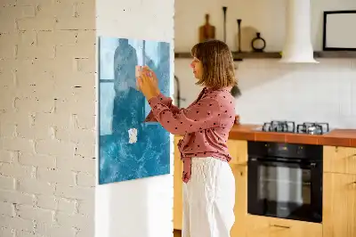 Magnettafel zum Schreiben mit Motiv Wasser Meer Ozean