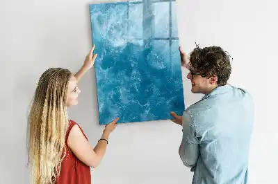 Magnettafel zum Schreiben mit Motiv Wasser Meer Ozean