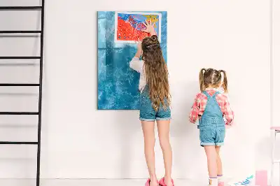 Magnettafel zum Schreiben mit Motiv Wasser Meer Ozean