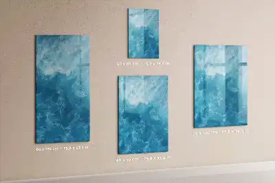 Magnettafel zum Schreiben mit Motiv Wasser Meer Ozean