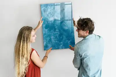 Magnettafel zum Schreiben mit Motiv Wasser Meer Ozean