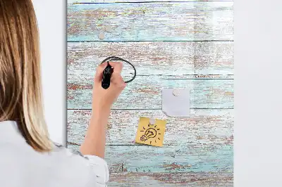 Magnettafel zum Beschreiben in Pastellfarben