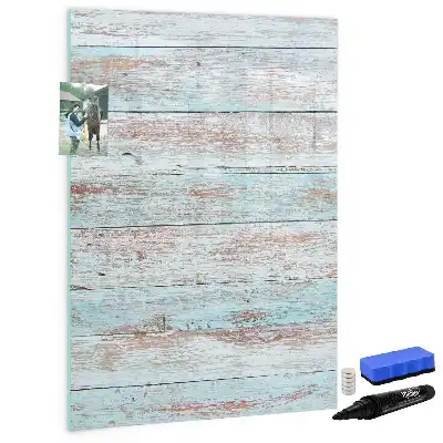 Magnettafel zum Beschreiben in Pastellfarben