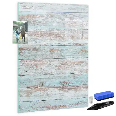 Magnettafel zum Beschreiben in Pastellfarben