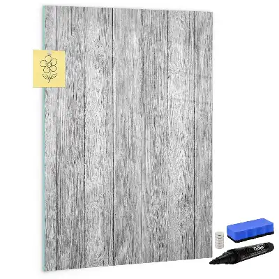 Magnettafel aus Holz beschreibbare Ausführung