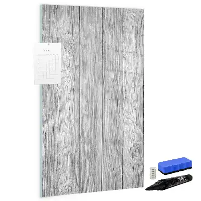 Magnettafel aus Holz beschreibbare Ausführung