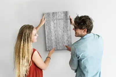 Magnettafel aus Holz beschreibbare Ausführung