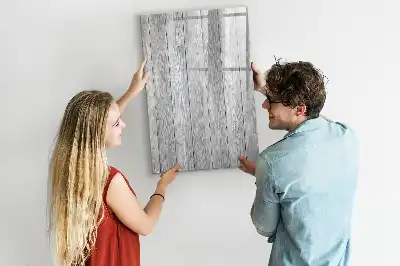 Magnettafel aus Holz beschreibbare Ausführung