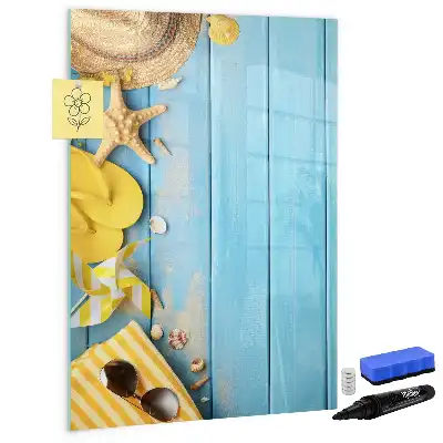 Magnettafel beschreibbar für Strandzubehör