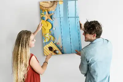 Magnettafel beschreibbar für Strandzubehör