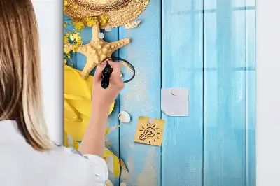 Magnettafel beschreibbar für Strandzubehör
