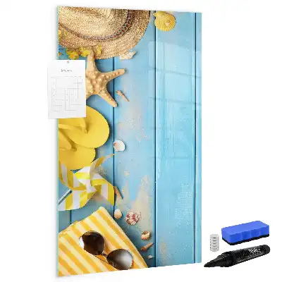Magnettafel beschreibbar für Strandzubehör