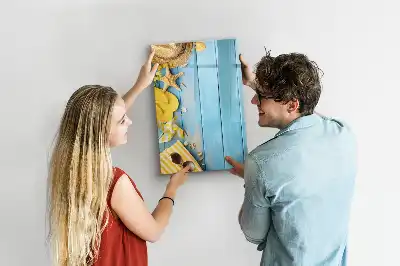 Magnettafel beschreibbar für Strandzubehör