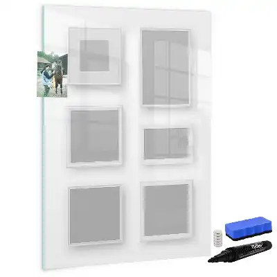 Magnettafel beschreibbarer Fotorahmen