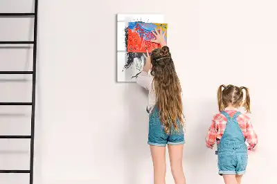 Magnettafel beschreibbar mit Motiv Jesus Christus