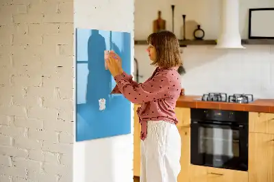Magnettafel zum Schreiben in Hellblau