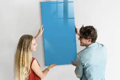 Magnettafel zum Schreiben in Hellblau