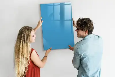 Magnettafel zum Schreiben in Hellblau