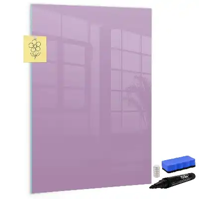 Magnettafel zum Schreiben in Flieder