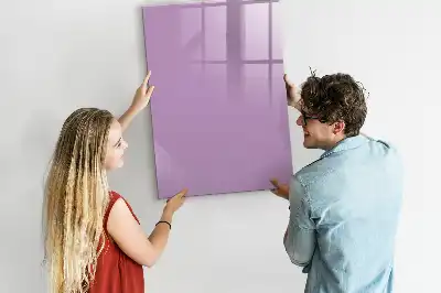 Magnettafel zum Schreiben in Flieder