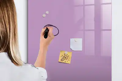 Magnettafel zum Schreiben in Flieder