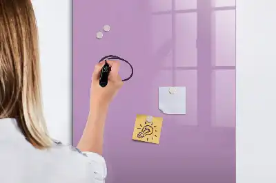 Magnettafel zum Schreiben in Flieder