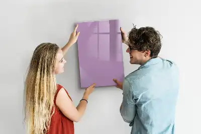 Magnettafel zum Schreiben in Flieder