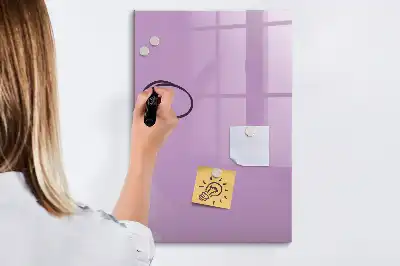 Magnettafel zum Schreiben in Flieder