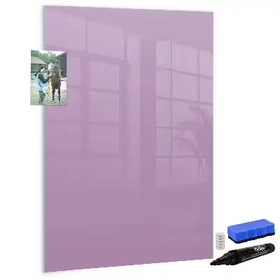 Magnettafel zum Schreiben in Flieder