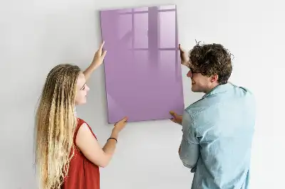 Magnettafel zum Schreiben in Flieder