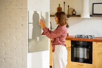 Magnettafel zum Beschreiben in Beige