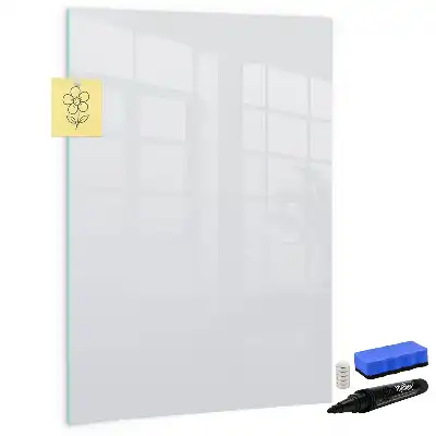 Magnettafel zum Schreiben von Off-White